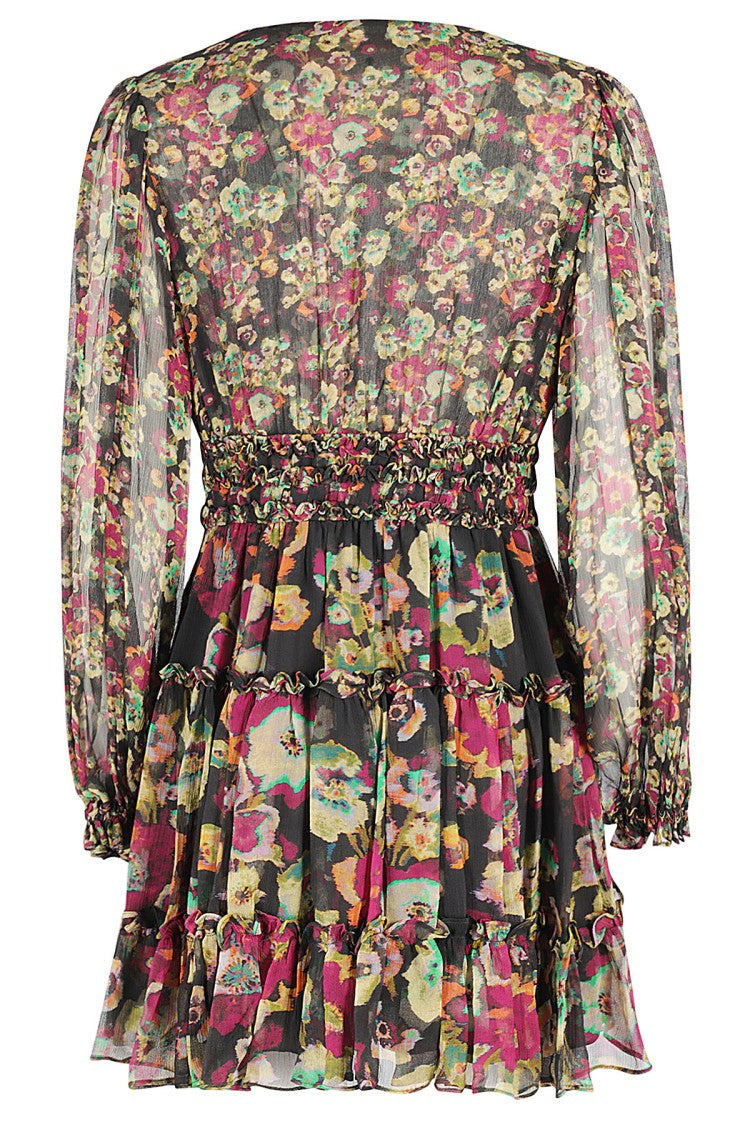 Ulla Johnson Lya Floral Silk Mini Dress