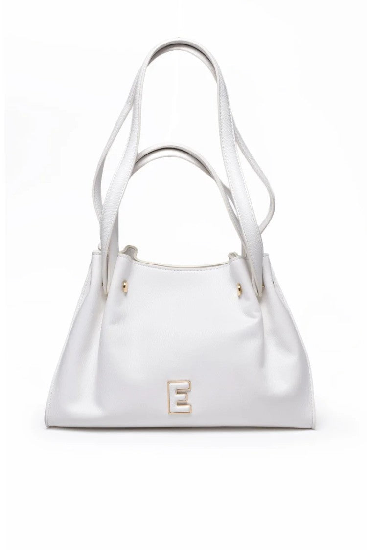 Ermanno Firenze Medium Tote Teresa Bag - White