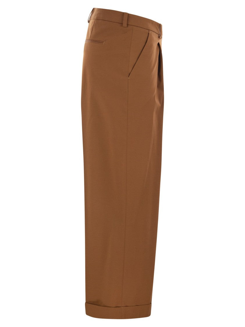 Pt Torino Anna - Stretch Cotton Gabardine Pants