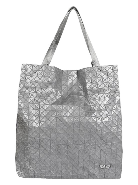 Baobao Geometric Tote Bag With Triangular Pattern