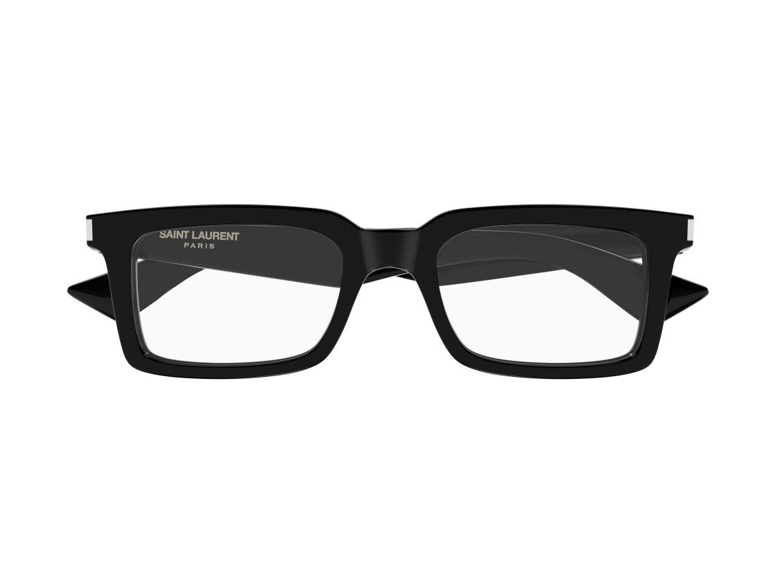 Saint Laurent Sl 860 Opt Metallic Accent Oversized Square Sunglasses