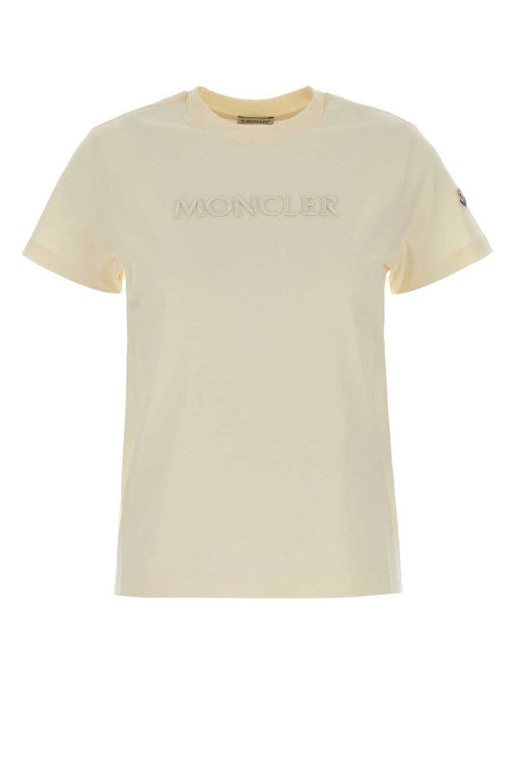 Moncler Crema Cotton T-Shirt