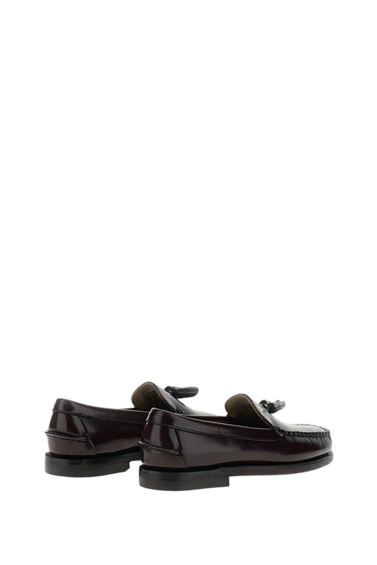 Sebago Burgundy Will Classic Leather Tassel Loafers