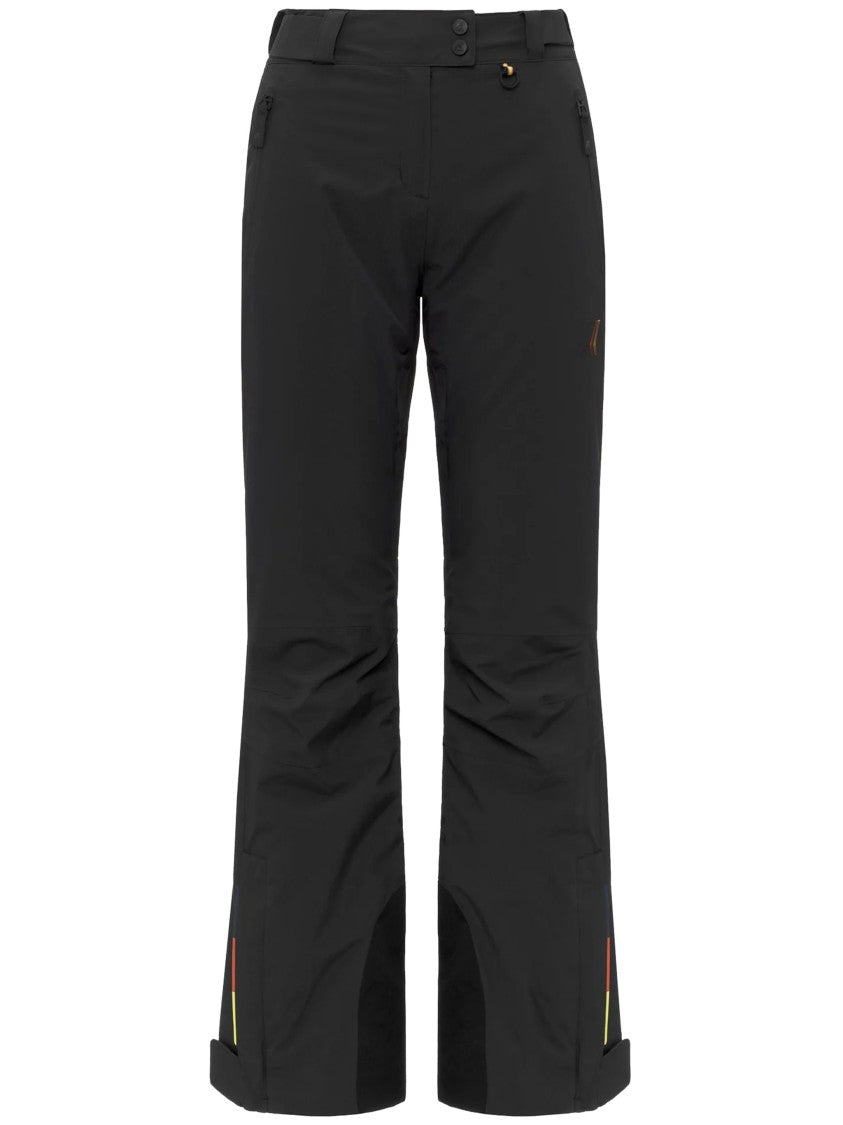 K-Way Black Leros 2L Fancy Tailored Pants