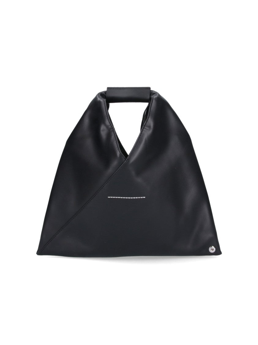 Mm6 By Maison Margiela “Japanese” Mini Origami Tote Bag – Black
