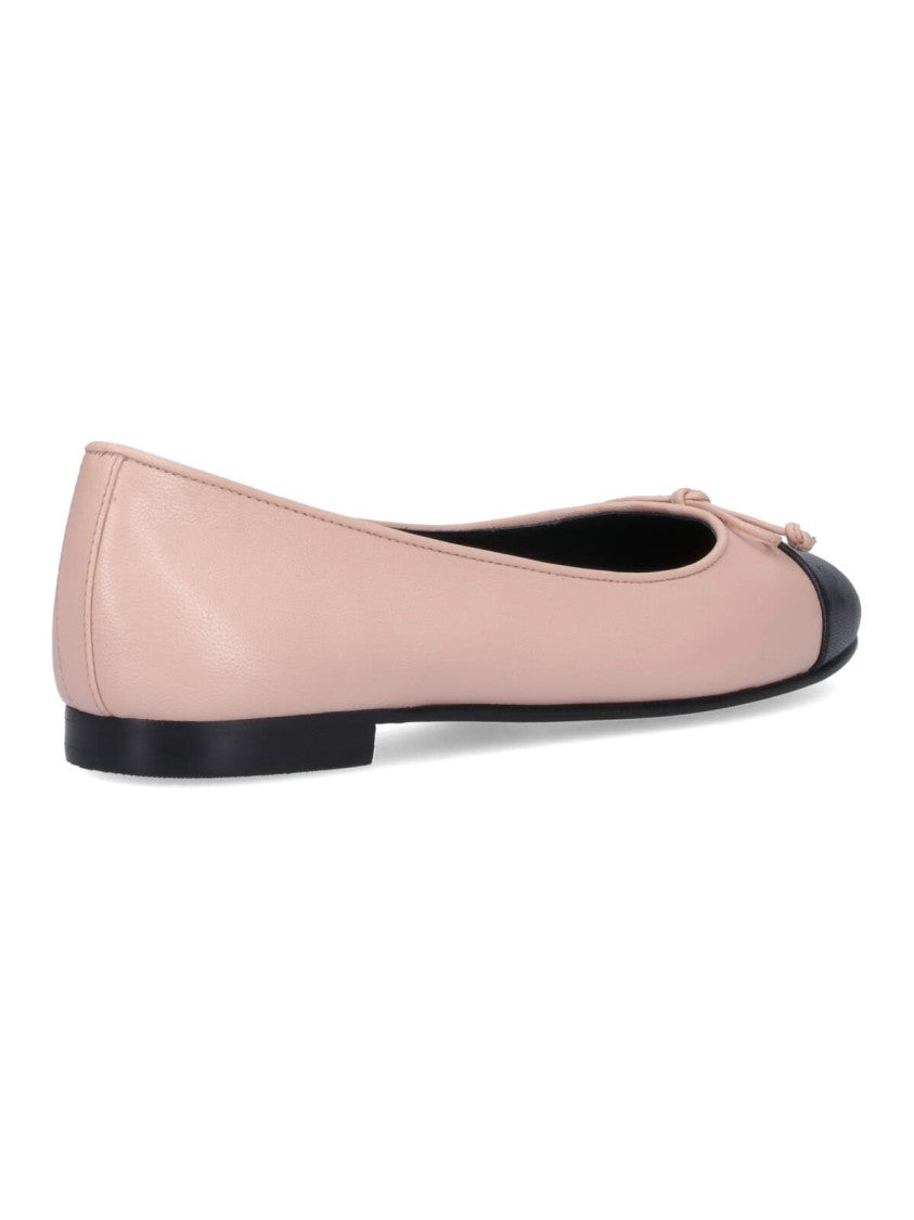 Tory Burch "Cap-Toe Ballet" Flats – Pink