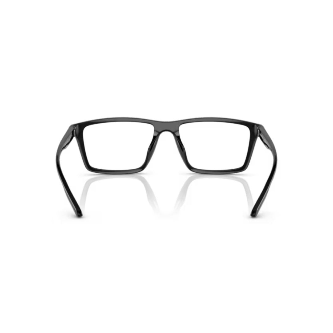 Emporio Armani 0Ea4189u Rectangular Eyeglasses With Interchangeable Lenses And Cut-Out Details