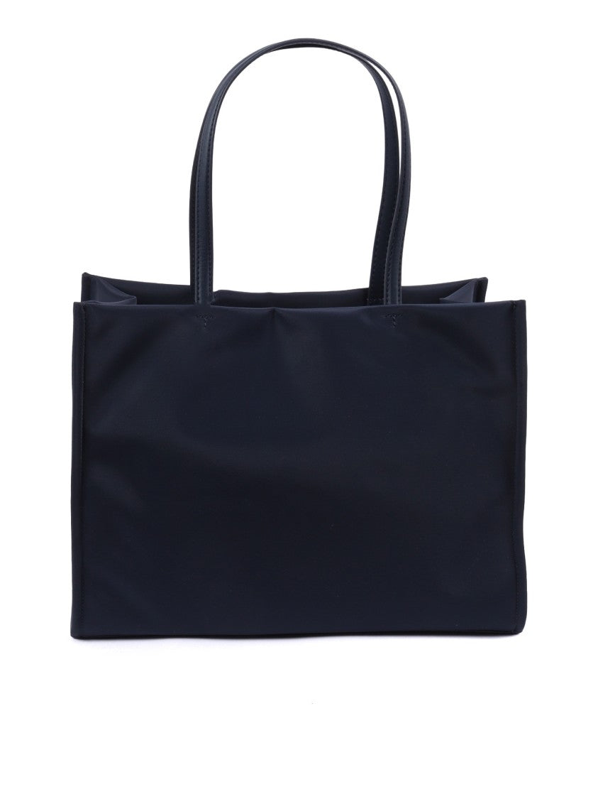 Tory Burch Ella Small Logo Embossed Tote Bag