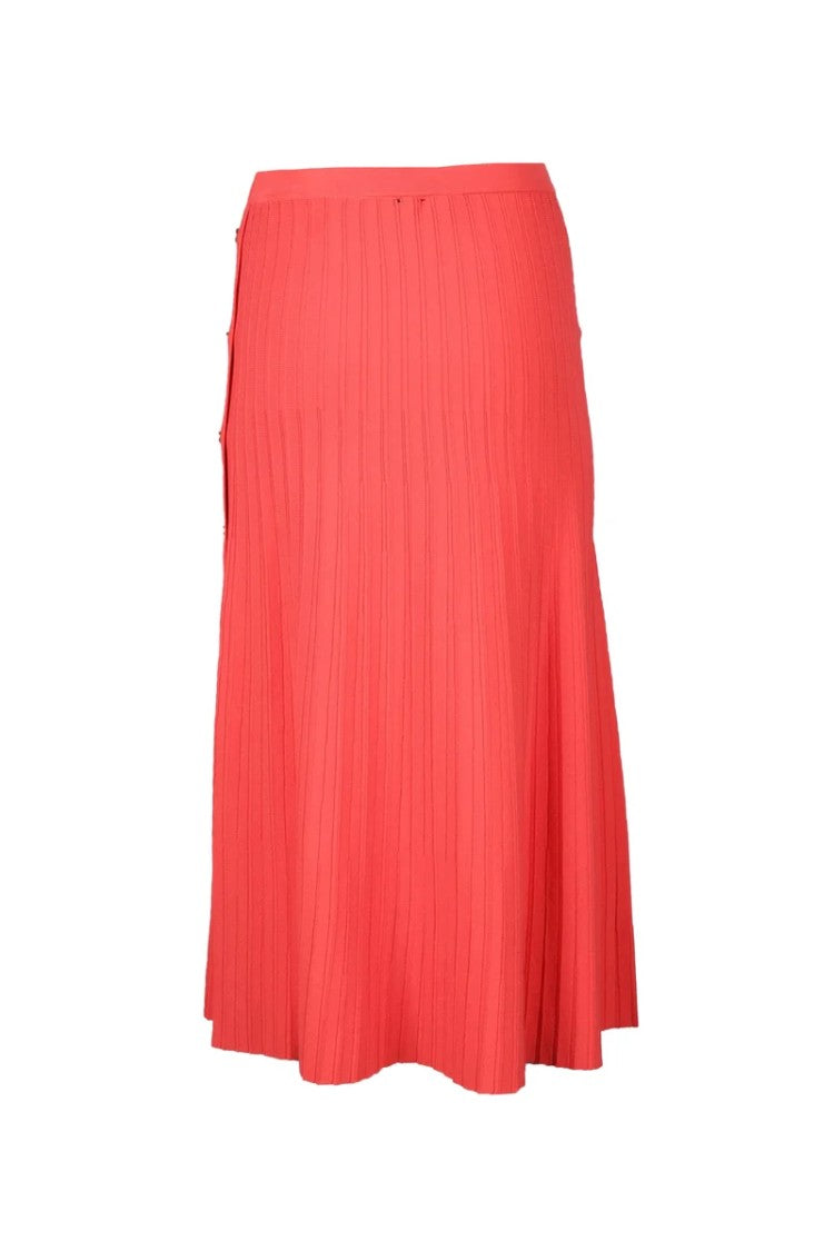 Elisabetta Franchi Knit Skirt - Red