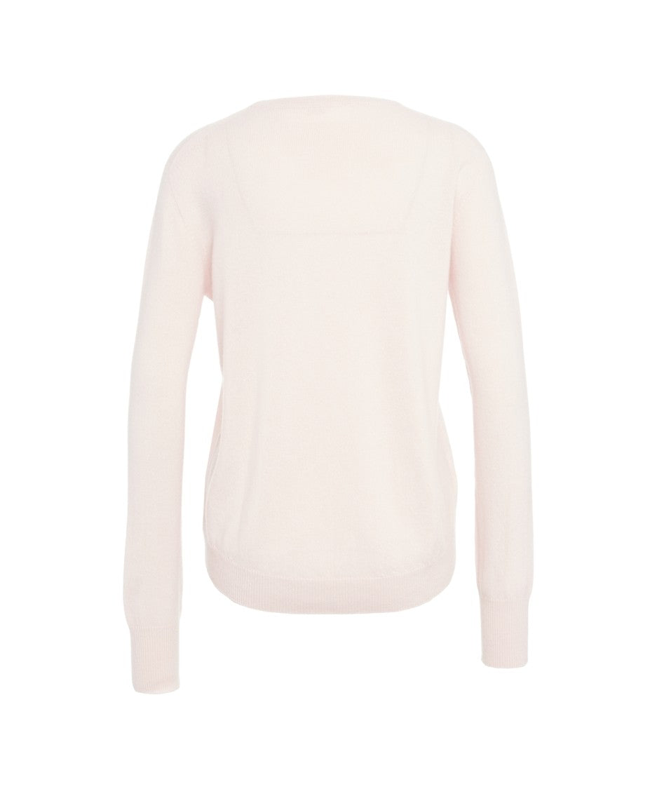Mvm Cashmere Sweater With Classic Round Neckline
