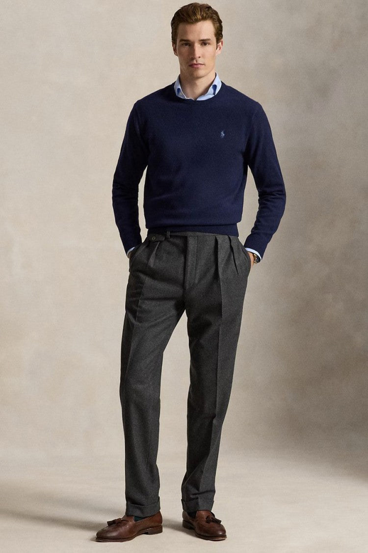 Polo Ralph Lauren Navy Crew-Neck Sweater
