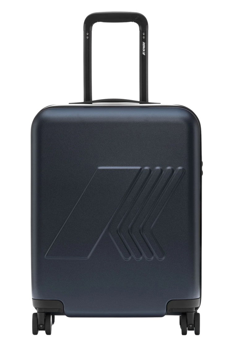 K-Way Eudoxie Logo Compact Polycarbonate Trolley