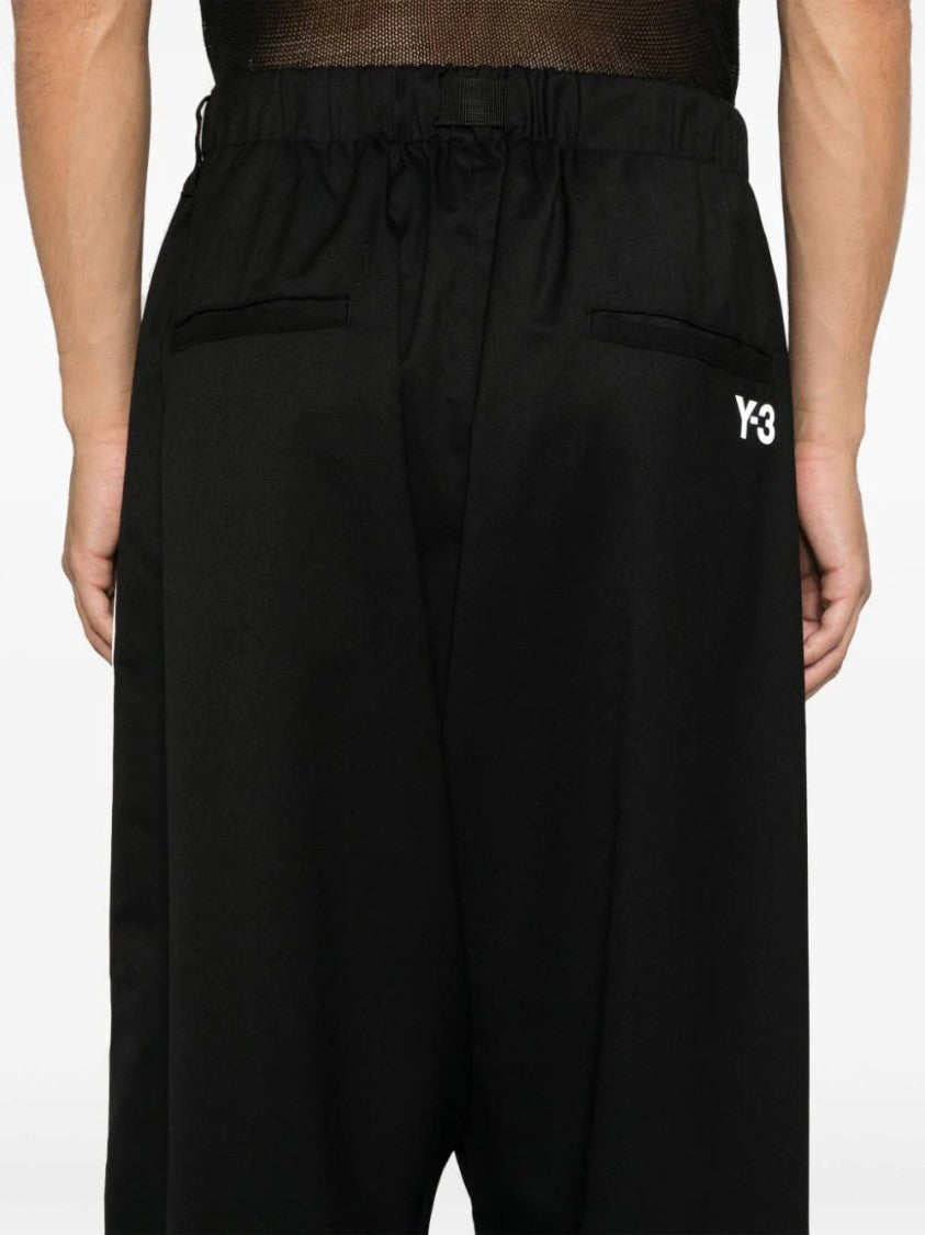 Y-3 3-Stripes Logo Trousers