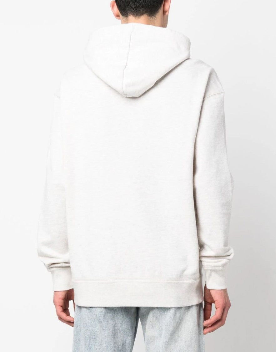 Isabel Marant Marcello Logo Embroidered Hoodie