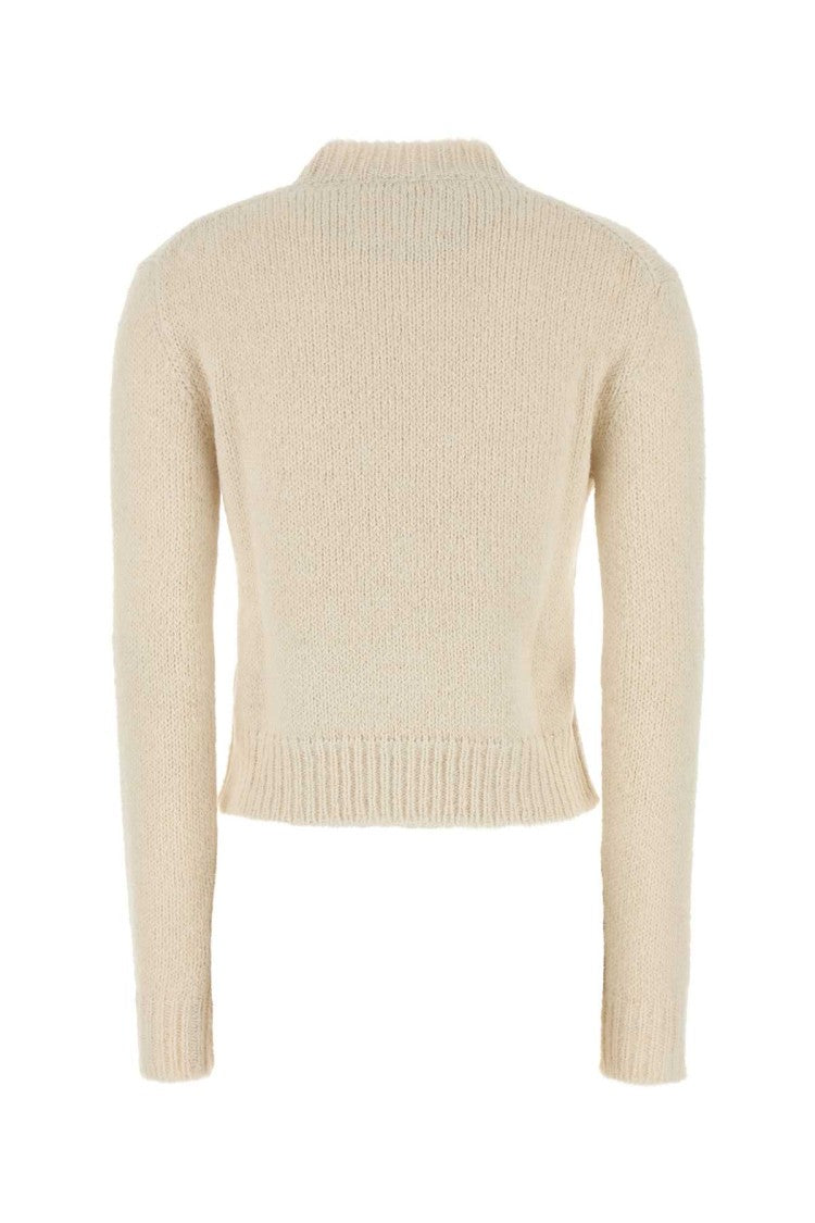 Jil Sander Ivory Alpaca Blend Sweater