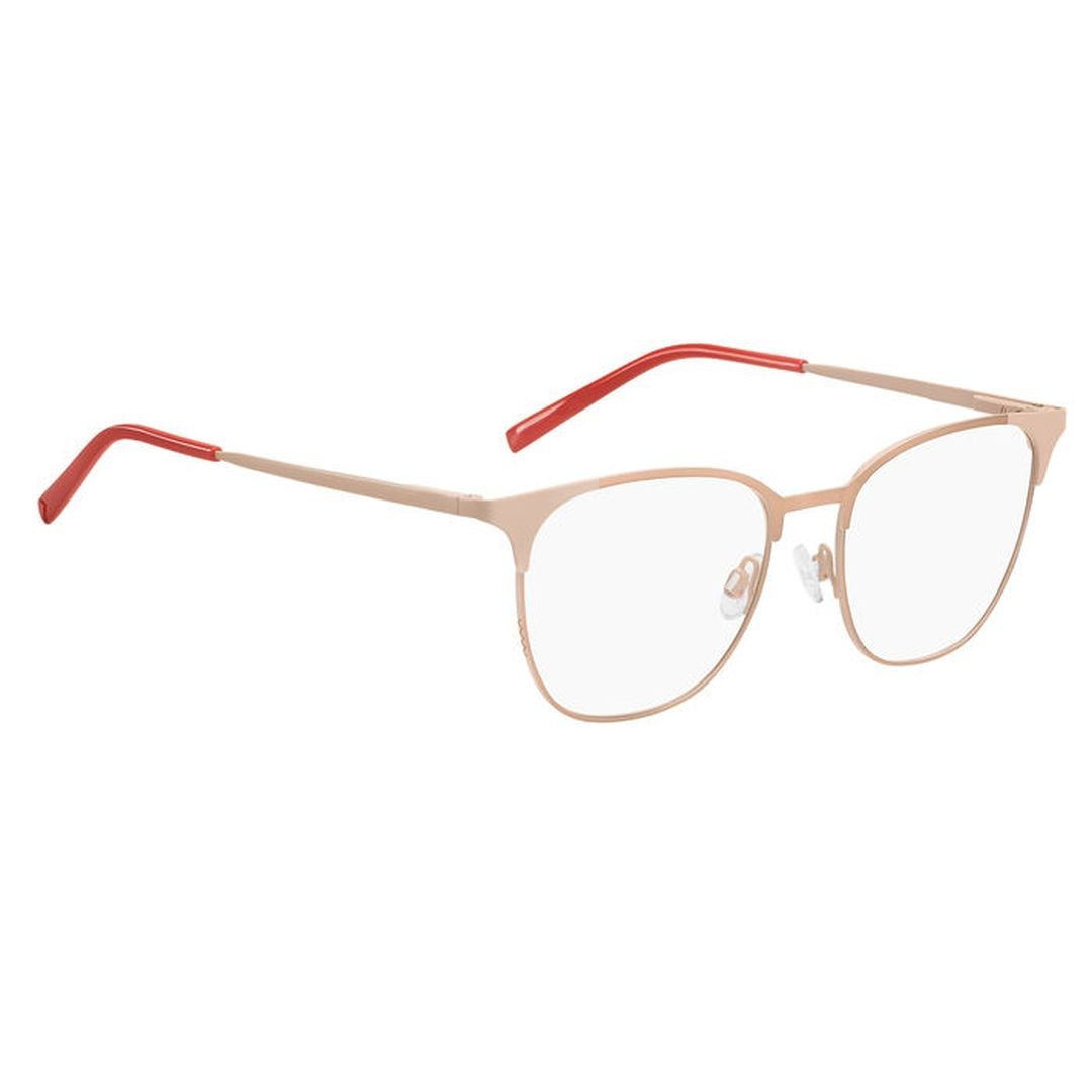 M Missoni Mmi 0041 Cat-Eye Eyeglasses With Metallic Rose Gold Frame