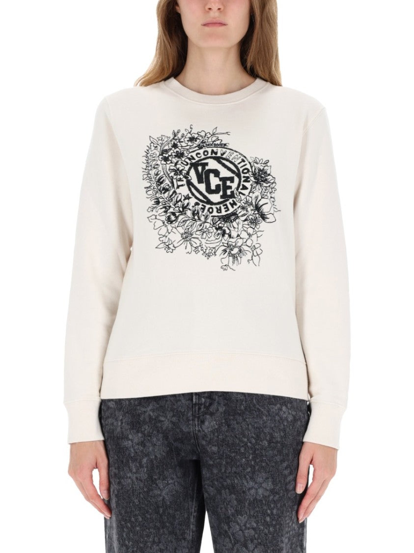Golden Goose Cotton Crew Neck Sweatshirt