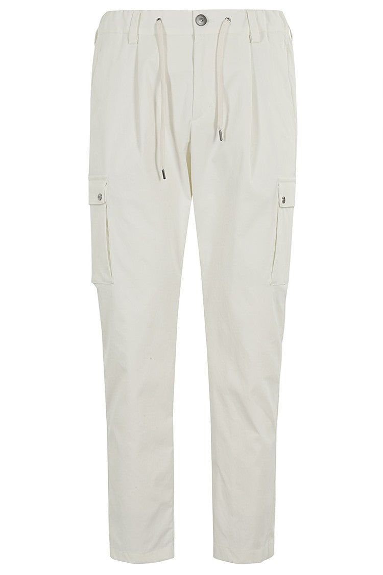 Herno Tapered Pants With Drawstring Waistband