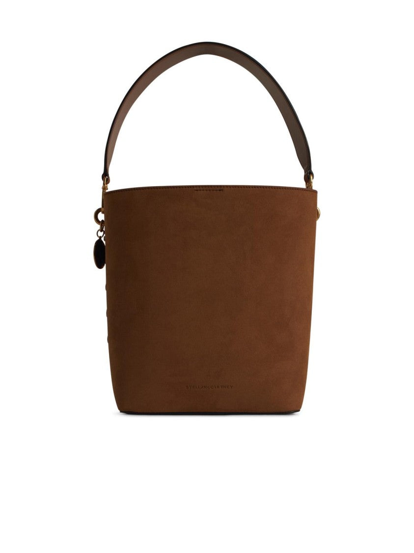 Stella Mccartney Soft' Brown Suede Crossbody Bag