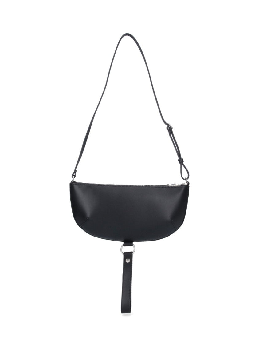 Courrèges "Holy Eclipse" Shoulder Bag – Black
