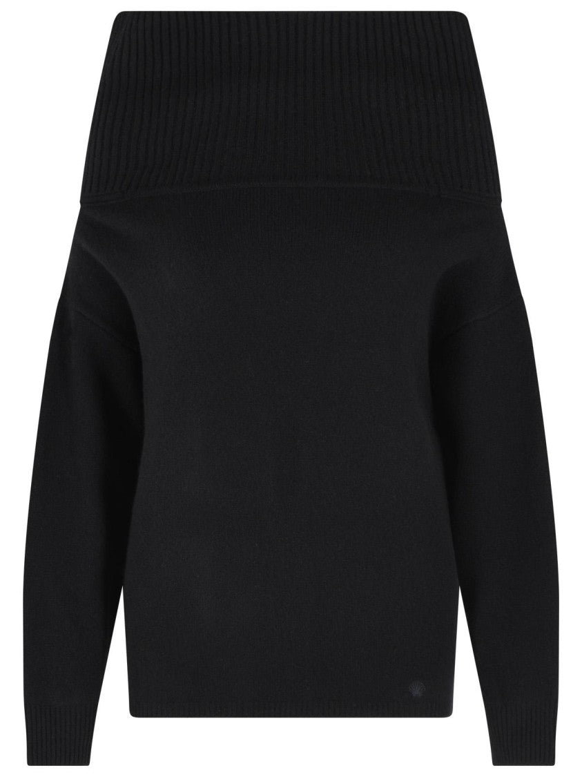 Loulou De Saison 'Sibyl' Black Cashmere Blend Sweater