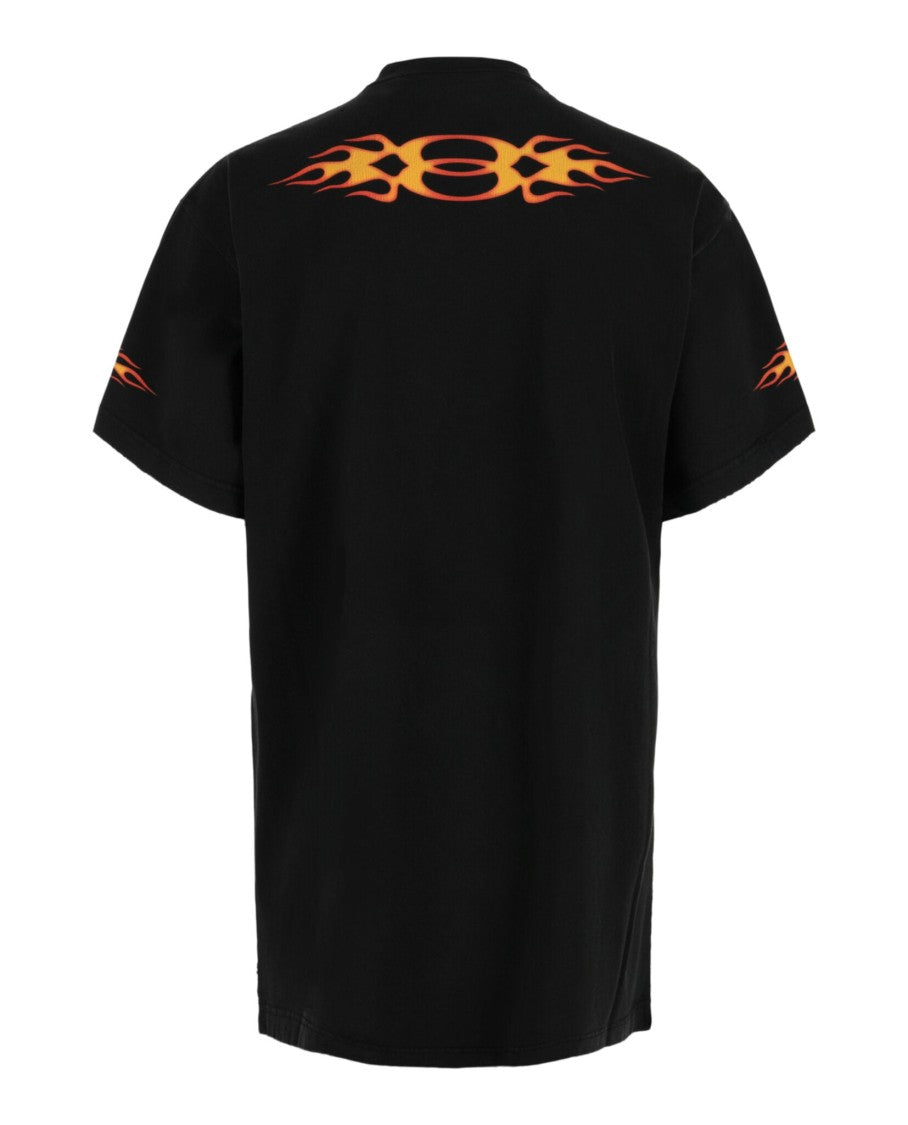 Balenciaga Burning Unity Oversized T-Shirt