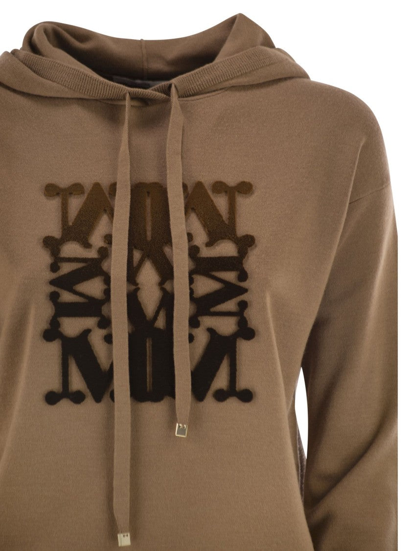 Max Mara Taddeo Sweatshirt In Wool Yarn