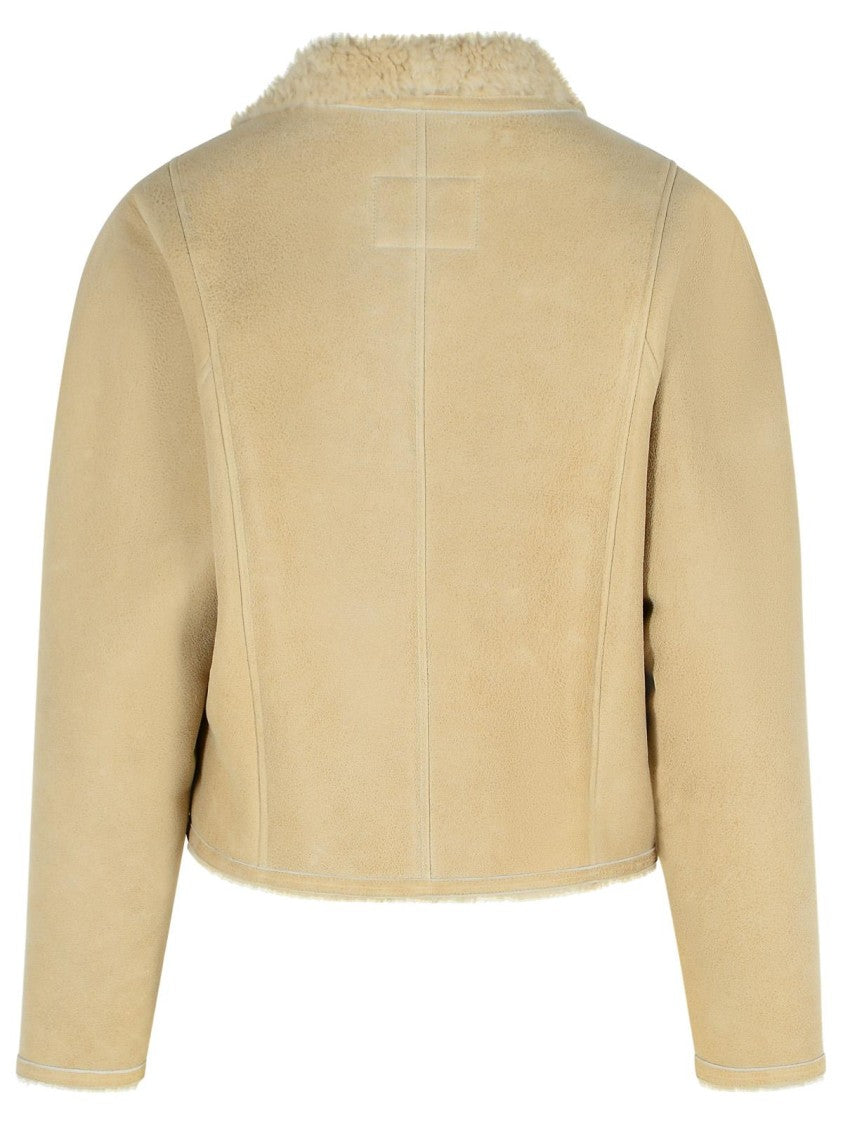 Isabel Marant 'Blondine' Shearling Ecru Jacket