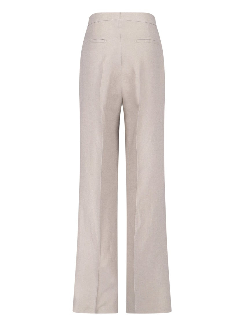 Tagliatore Light Gray T Jasmine Linen Suit