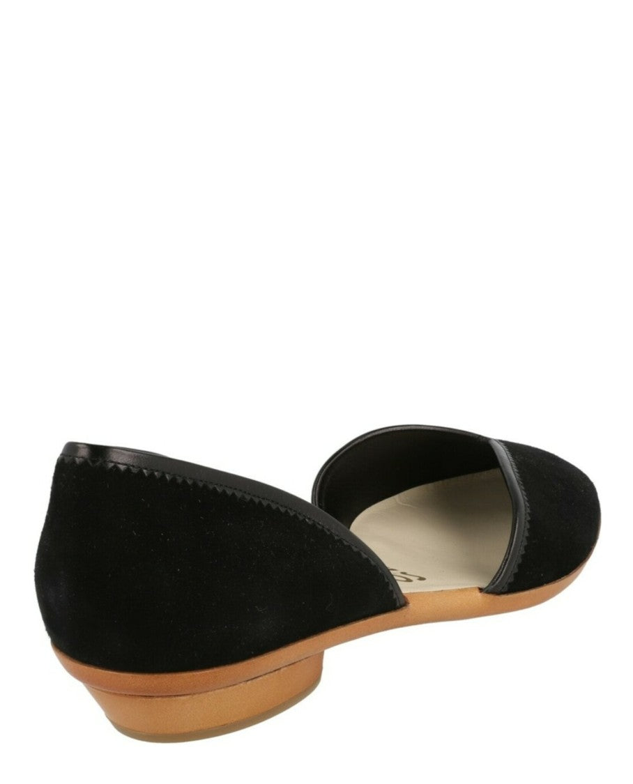 Ferragamo Ira Archived Limited Edition 1959 Suede Ballet Flats