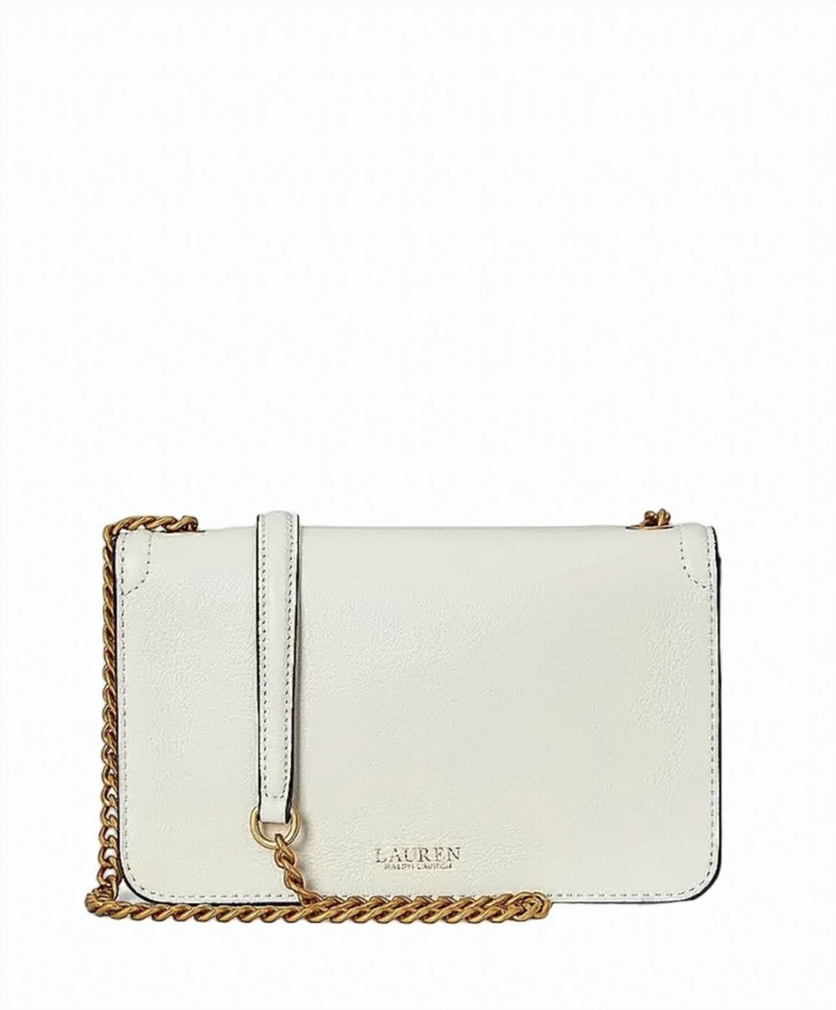 Lauren Ralph Lauren Bradley Hammered Leather Shoulder Bag