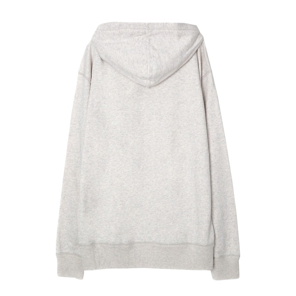 Isabel Marant Light Grey Hoodie With Adjustable Drawstring