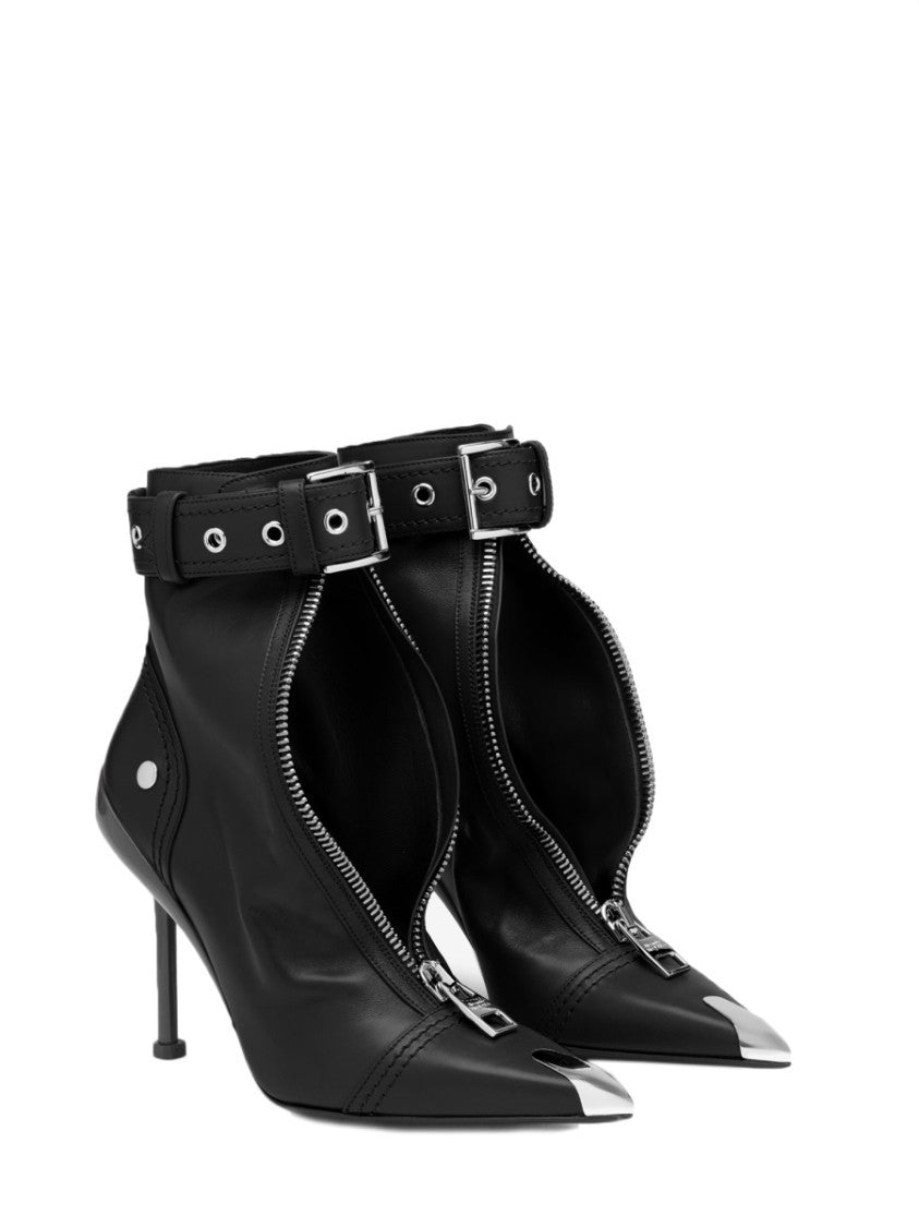 Alexander Mcqueen Slash Biker Boot