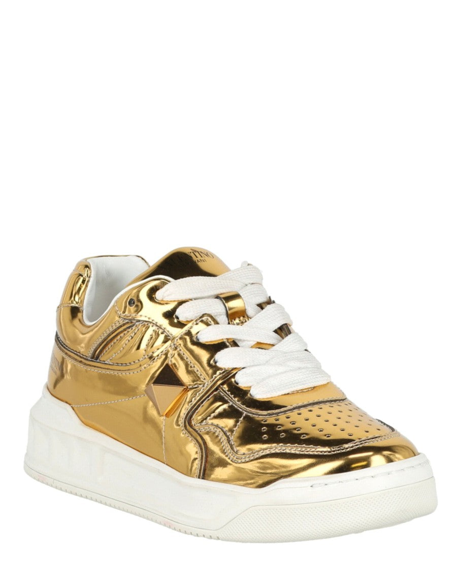 Valentino One Stud Low-Top Sneakers