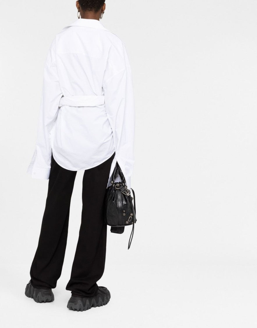 Balenciaga Oversized Wrap Shirt