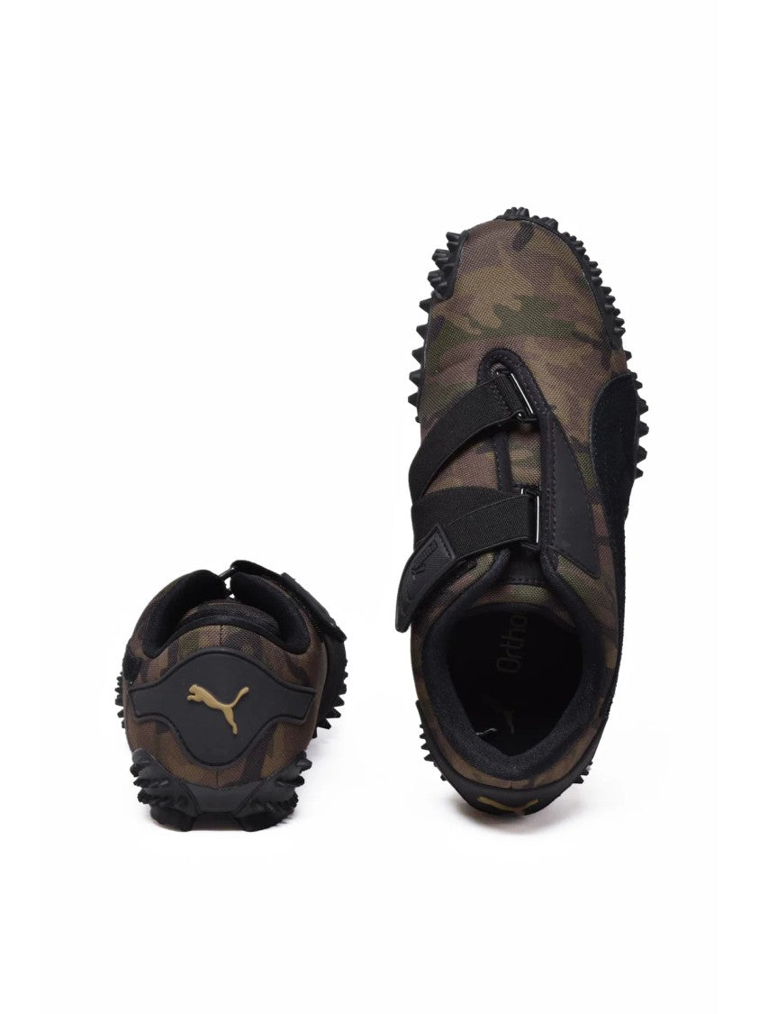 Puma Black Rubber-Blend Camouflage Sneakers
