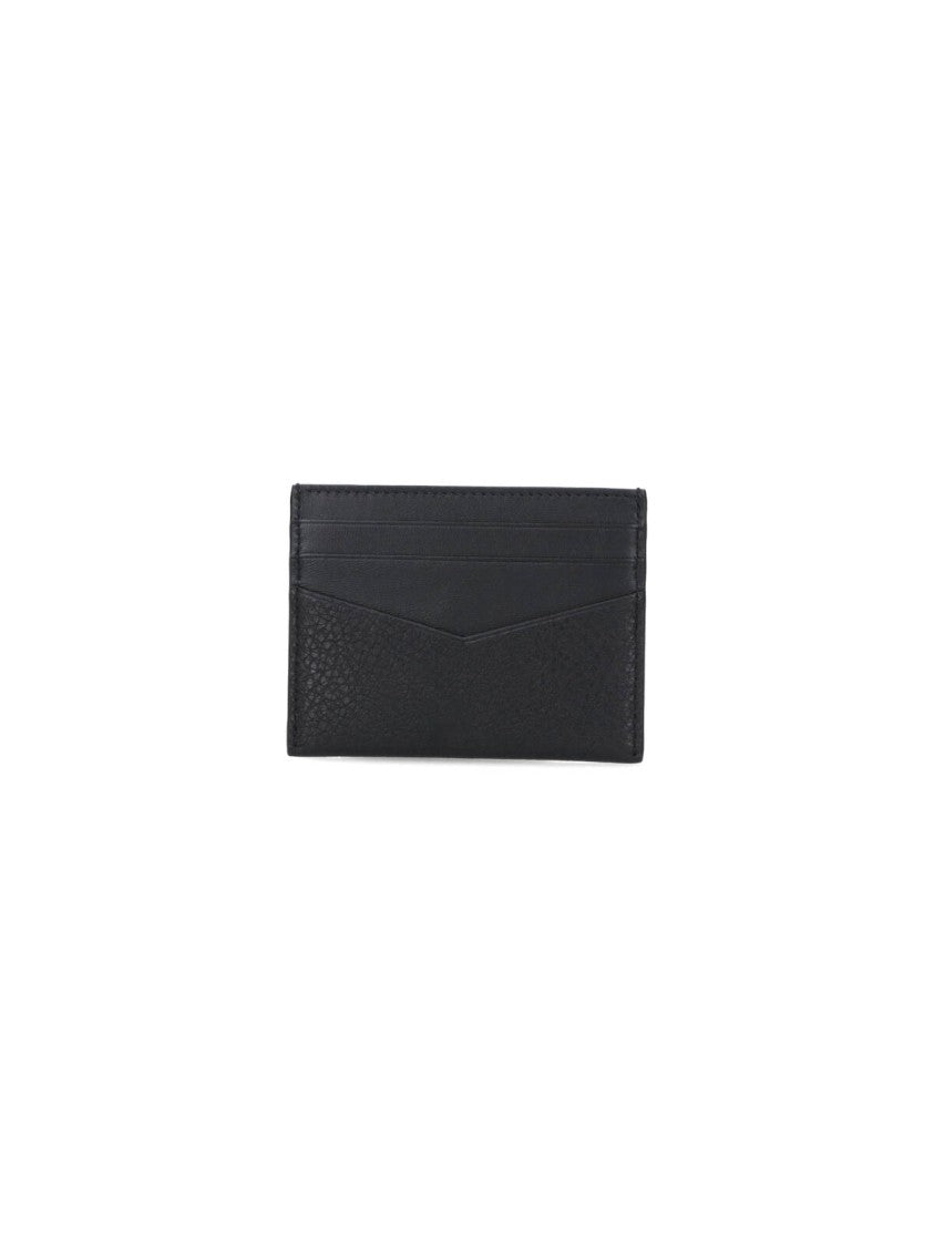 Givenchy Textured Black Wallet With Multiple Card Slots