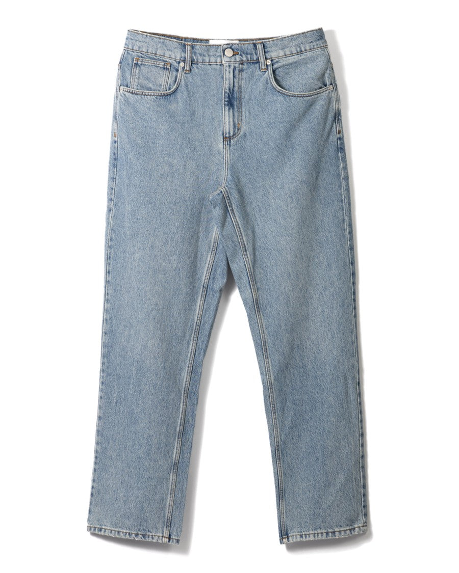 Wax London Russel Straight Fit Jeans In Vintage Denim
