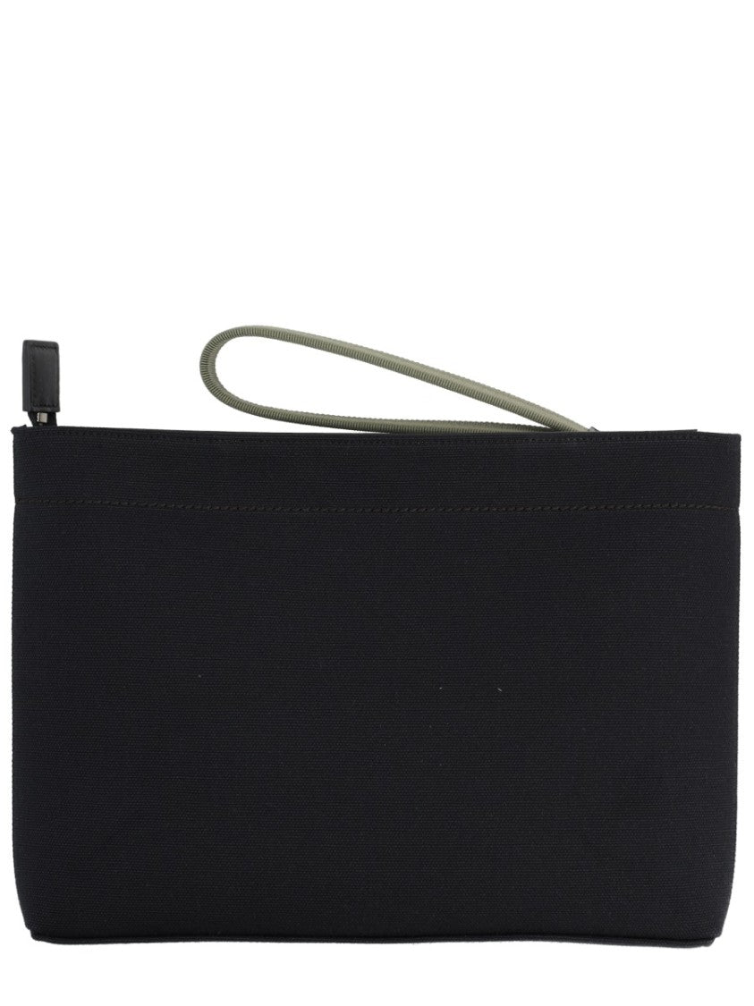 Givenchy Print Cotton Wrist Strap Pouch