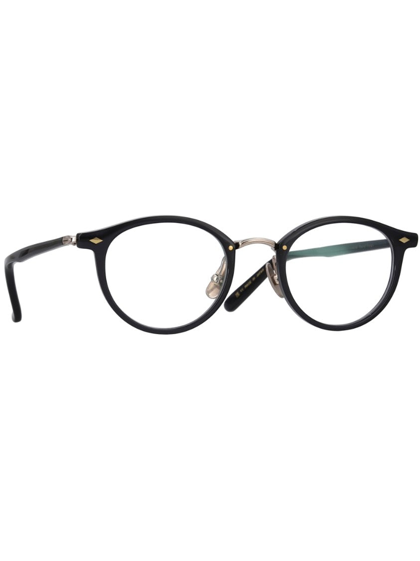 Yellows Plus Cat-Eye Black Optical Frames With Gold Accents