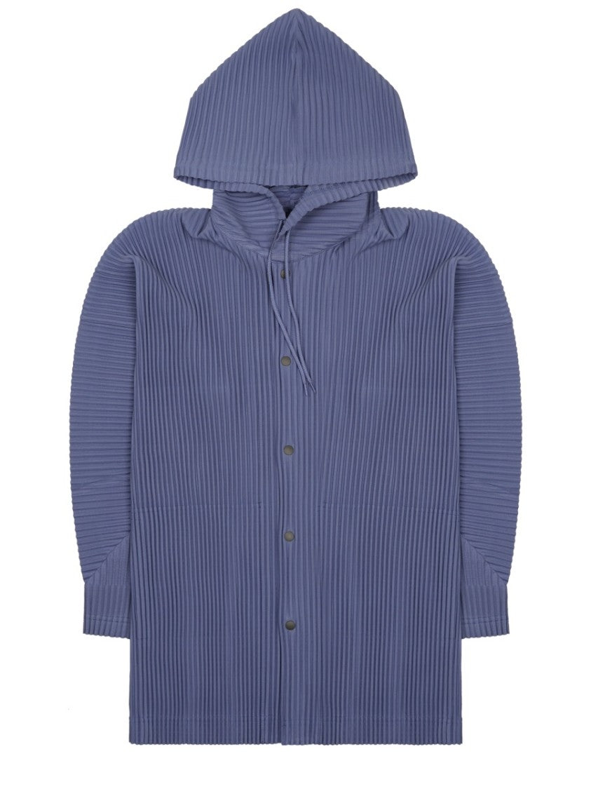 Homme Plissé Issey Miyake Pleated Polyester Hoodie