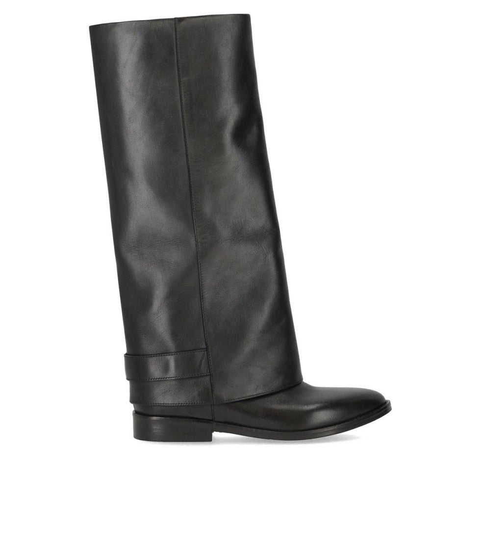 Strategia Black Gaiter Boot