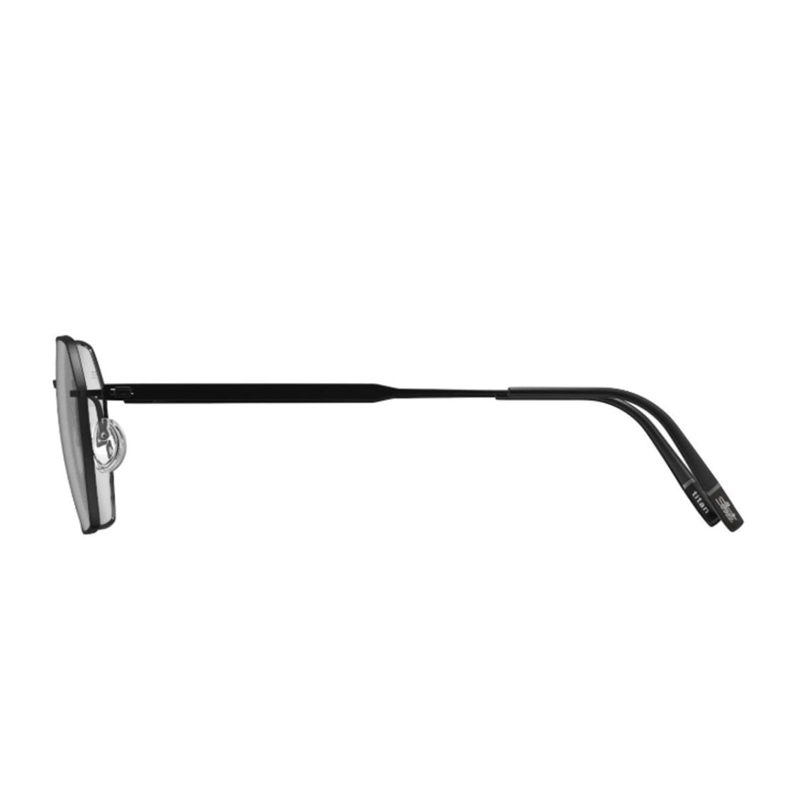 Silhouette Black 5588 Pure Visionary Titanium Eyeglasses