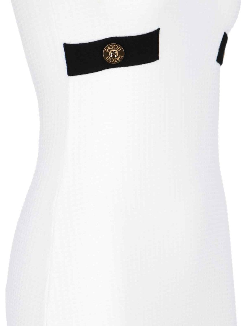 Patou White Mini Dress