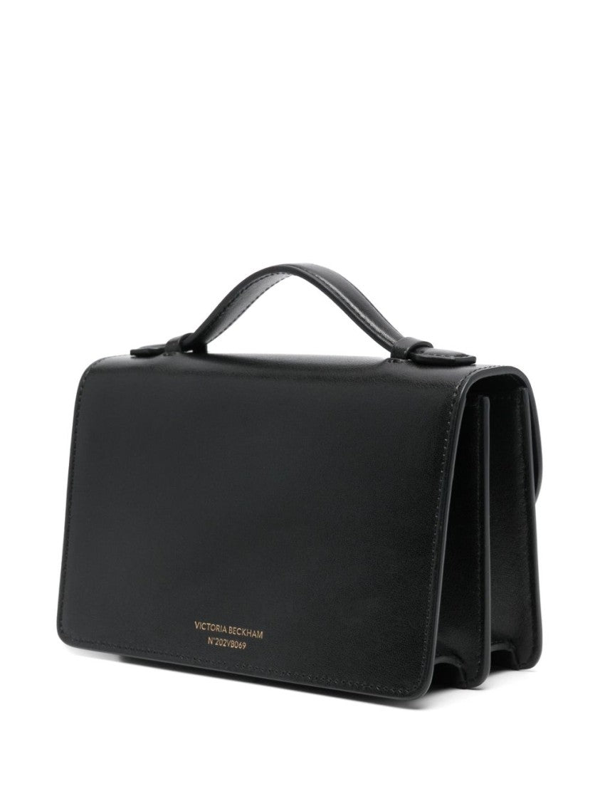 Victoria Beckham Foldover Magnetic Clasp Bag With Adjustable Strap
