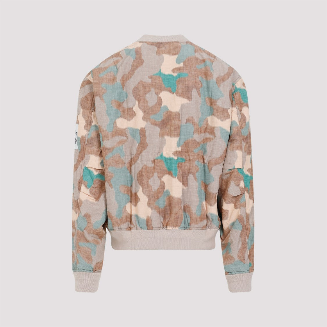 Acne Studios Orange Green Cotton Jacket