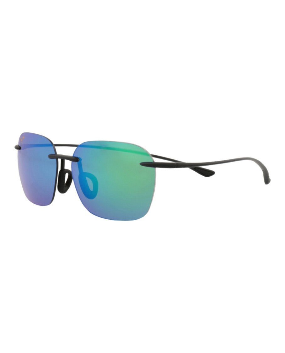 Maui Jim Square-Frame Nylon Sunglasses With Polarized Reflective Lenses
