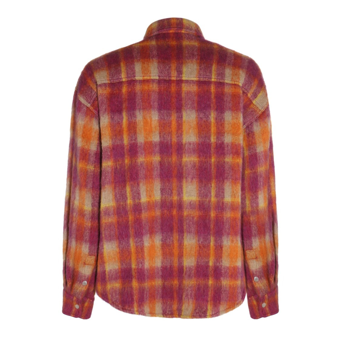 Palm Angels Check Motif Casual Jacket With Flap Pockets