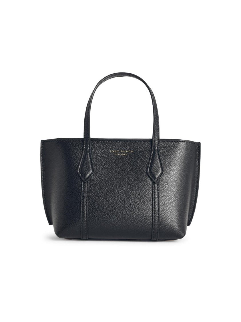 Tory Burch 'Perry' Black Leather Bag