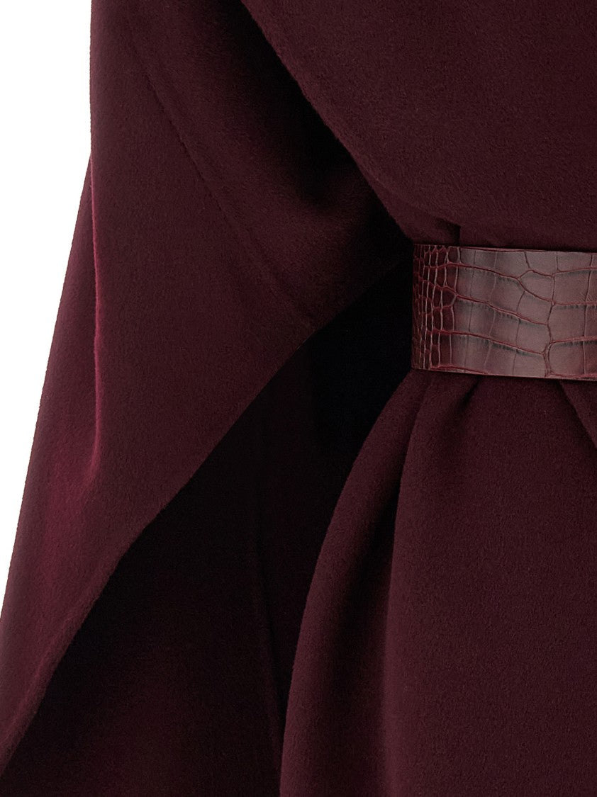 Elisabetta Franchi Double Wool Cape